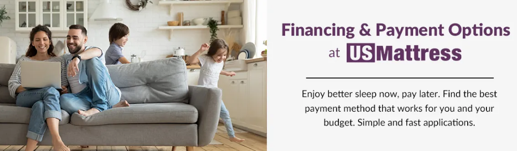 Financing with US-Mattress with a Synchrony HOME credit card makes it fast, simple, and secure to apply online.