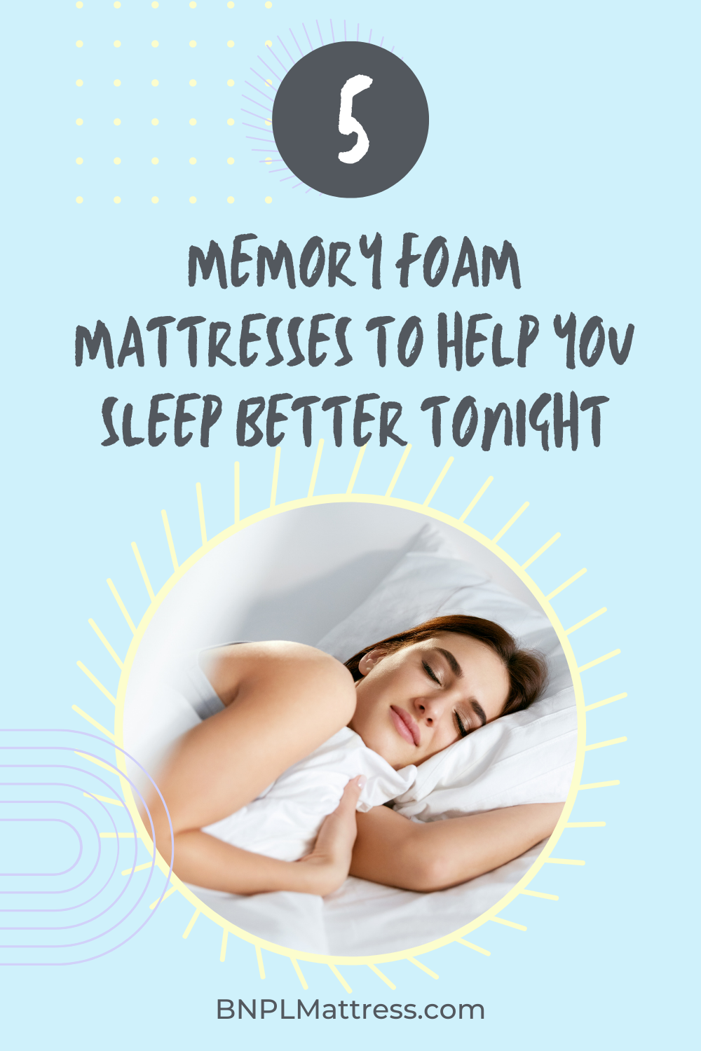 Memory Foam Mattresses to Help You Sleep Better Tonight